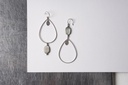 GOOD - OORBELLEN | Silver parelmoer