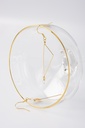 MEI - BOUCLES D'OREILLES | Gold Cristal