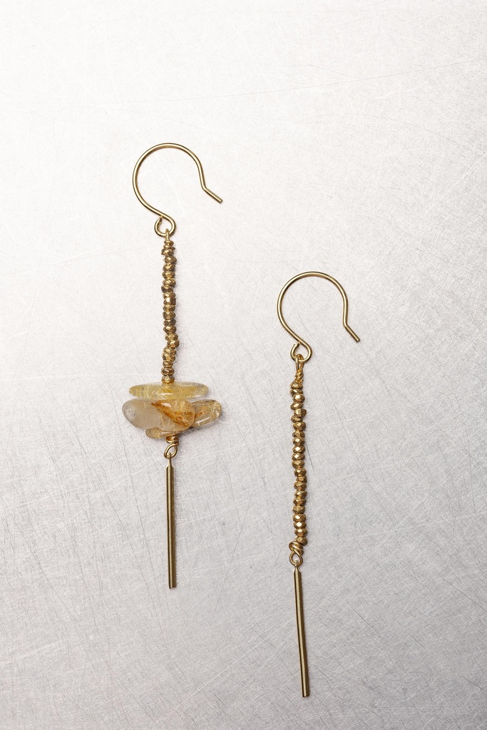 OLIVIO - BOUCLES D'OREILLES | Gold