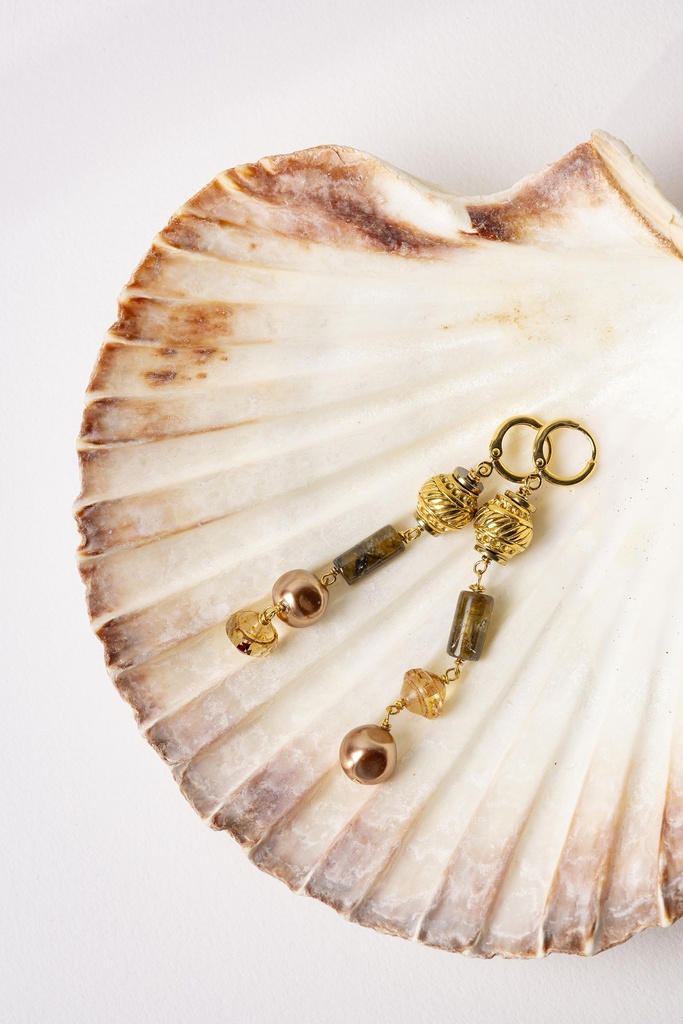 PLUMPI - BOUCLES D'OREILLES | Gold