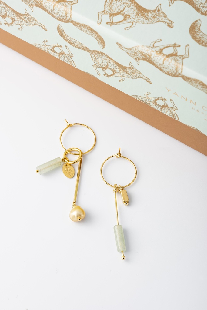 VERNY - BOUCLES D'OREILLES | Gold