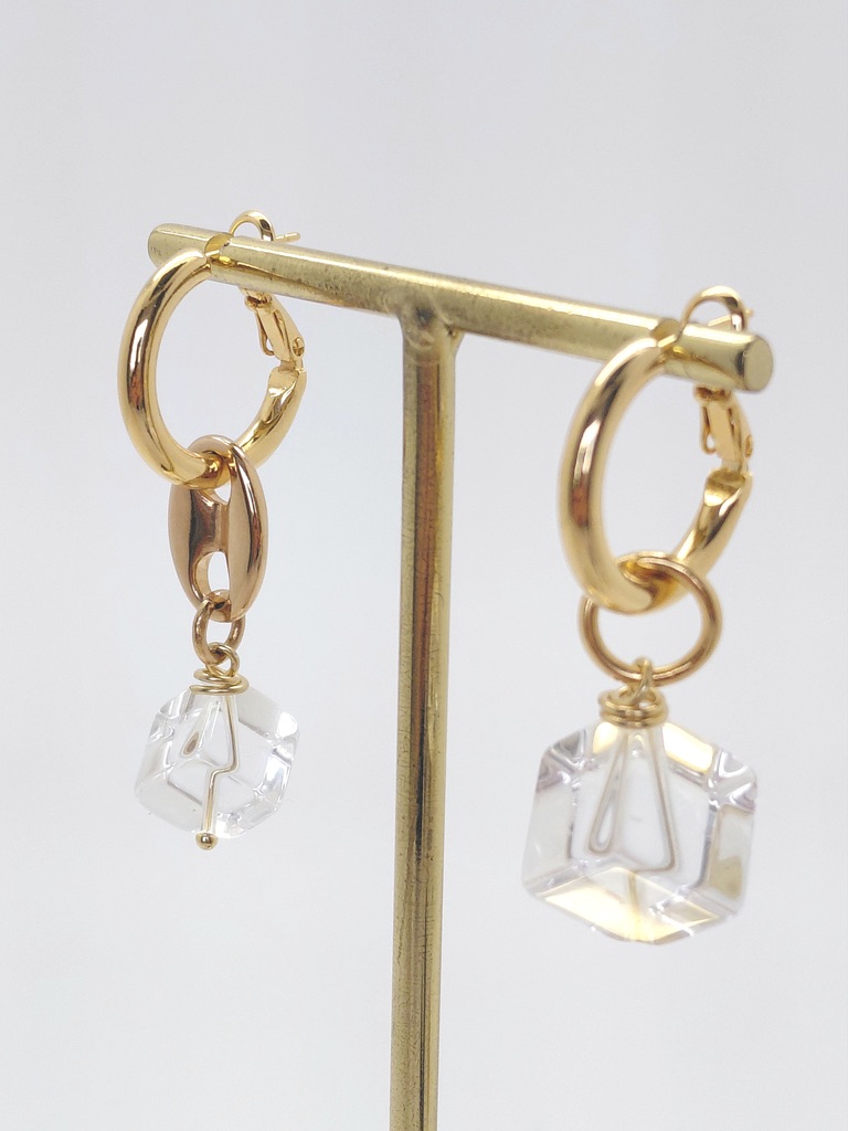 [252.ICONXL-E-G] ICON - OORBELLEN | Gold