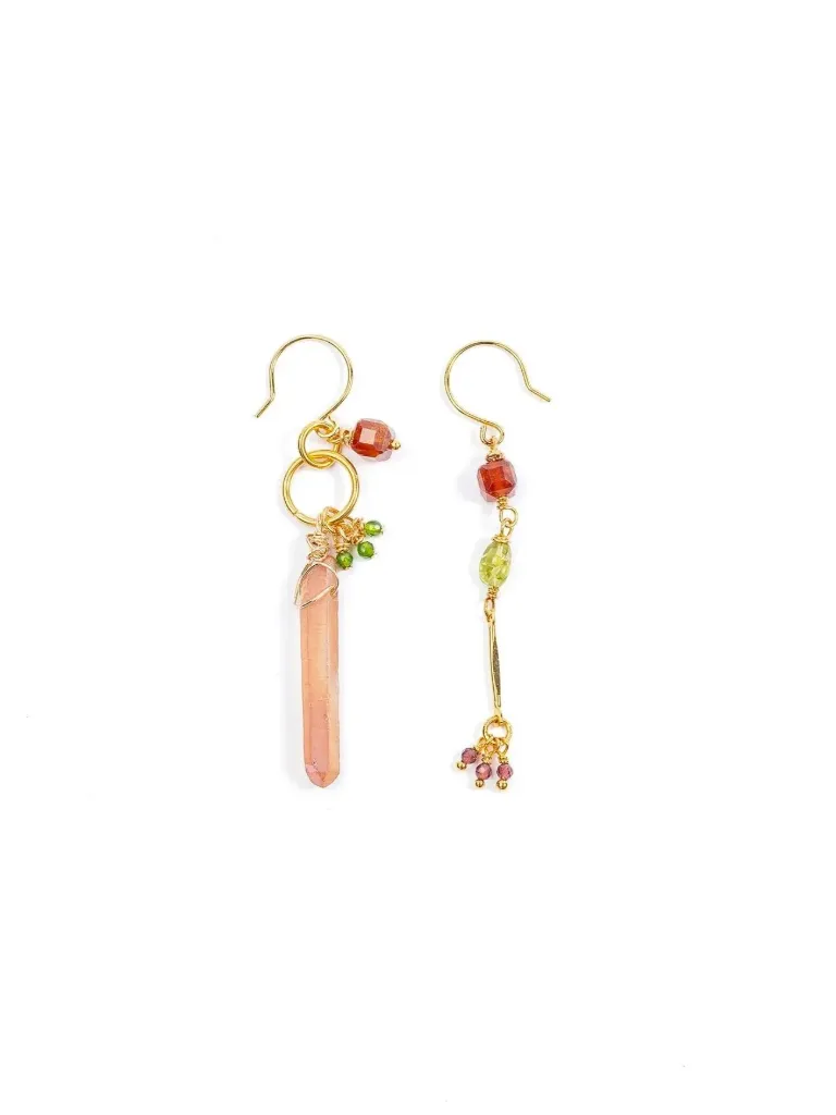 [252.STUDIO-E1-GP] STUDIO - OORBELLEN | Gold Pink