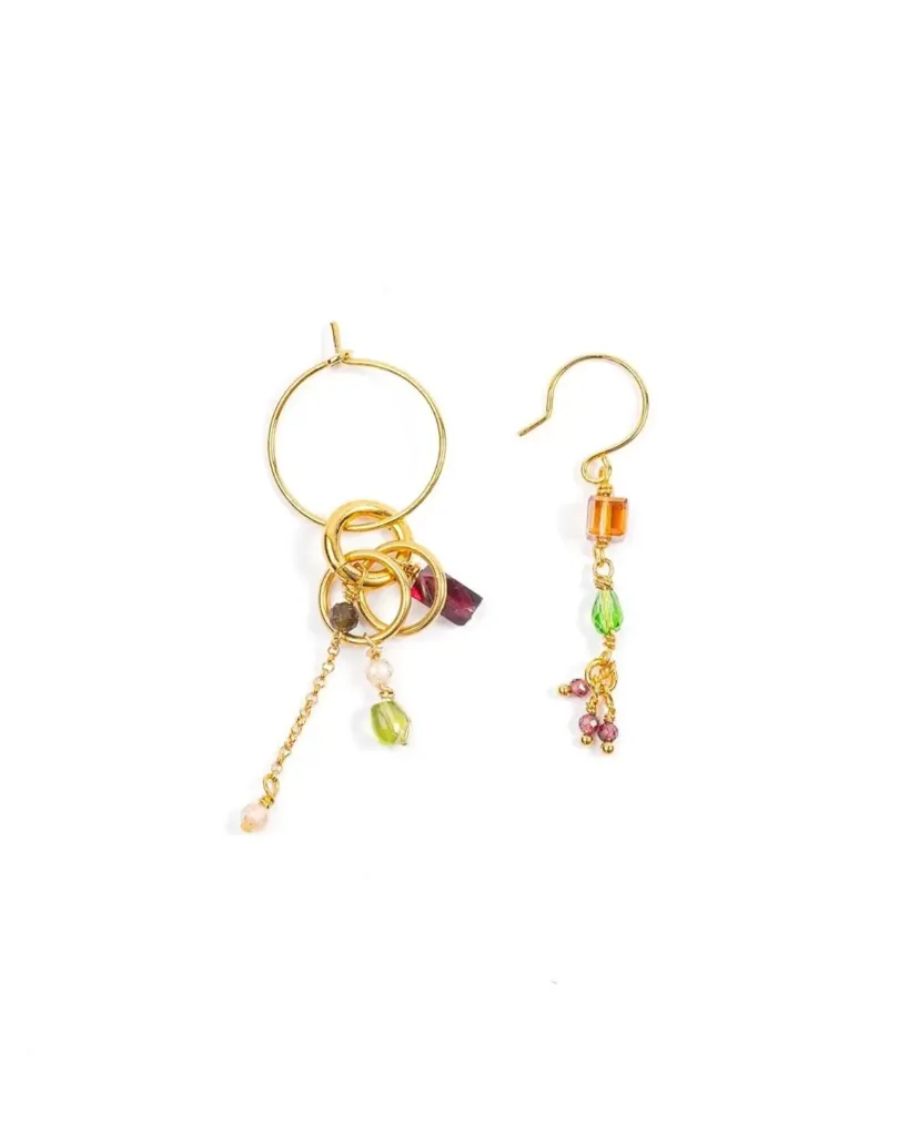 [252.TEMPO-E4-G] TEMPO - BOUCLES D'OREILLES | Gold