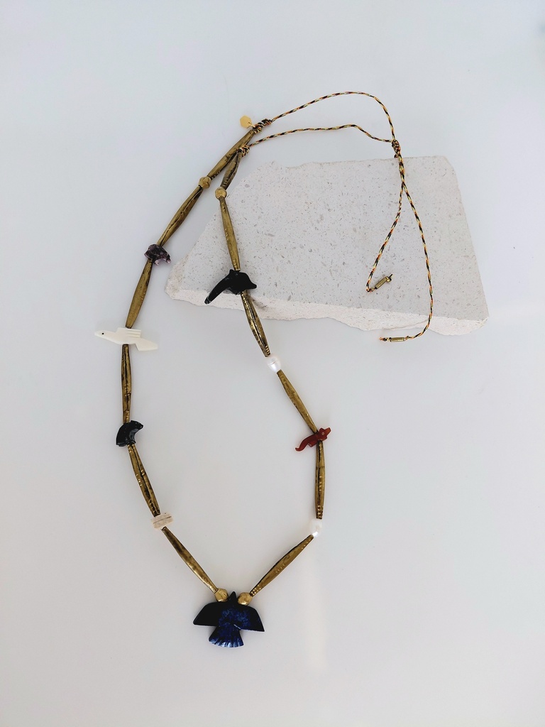 [252.TOTEM/A-N-GBL] TOTEM - NECKLACE | Gold