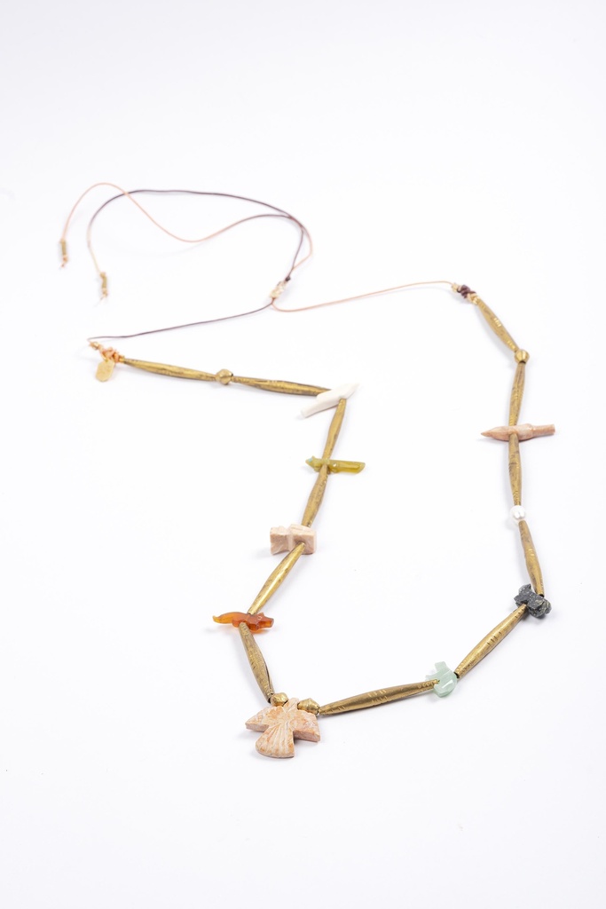 [252.TOTEM/A-N-GP] TOTEM - NECKLACE | Gold