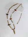 TOTEM - KETTING | Gold Brown