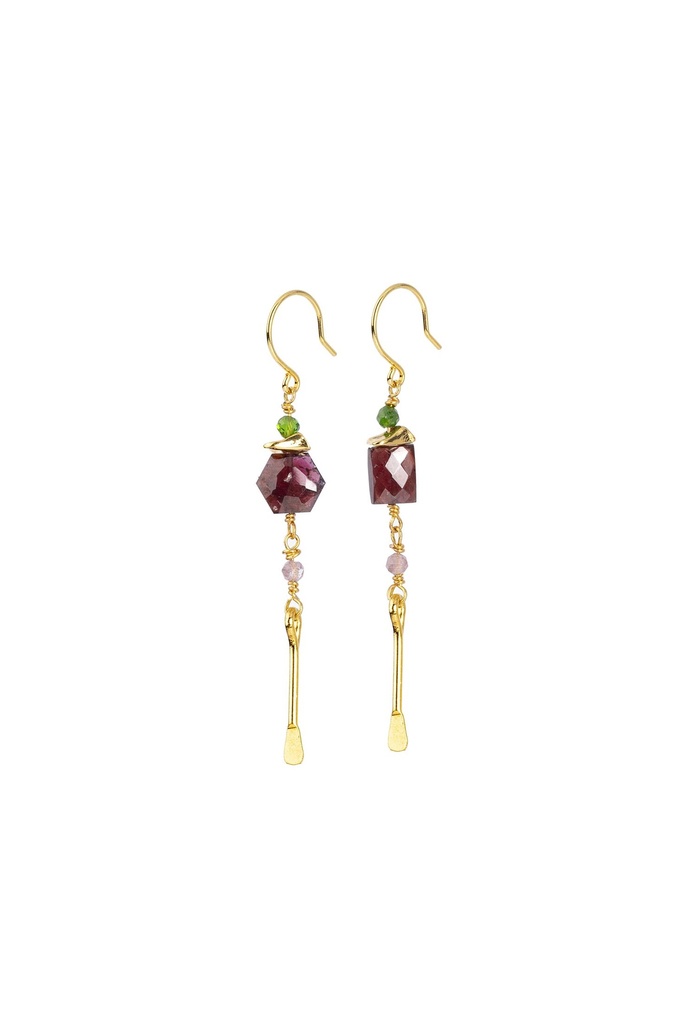 [261.AVA-E4-G] AVA - BOUCLES D'OREILLES | Gold