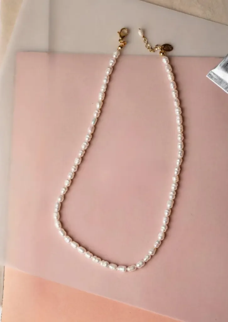 BRITNEY - KETTING | Gold White