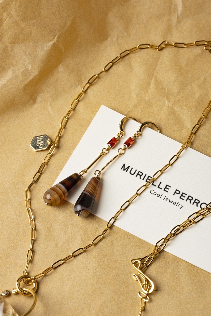 [261.IDYL-ES-G] IDYL - OORBELLEN | Gold