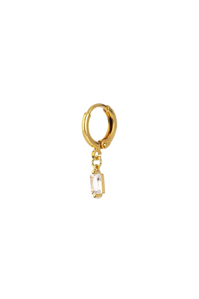 [261.VENUS/M-GW] VENUS - SINGLE EARRING | Gold White