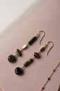 VERY26 - BOUCLES D'OREILLES | Gold Brown