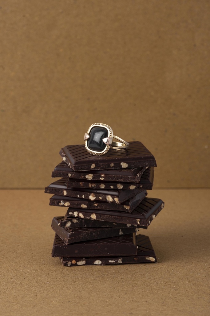 CLUTCH - RING | Gold Black