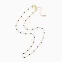 RIVE - NECKLACE | Gold Black