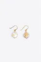 BRITNEY - OORBELLEN | Gold Pearl