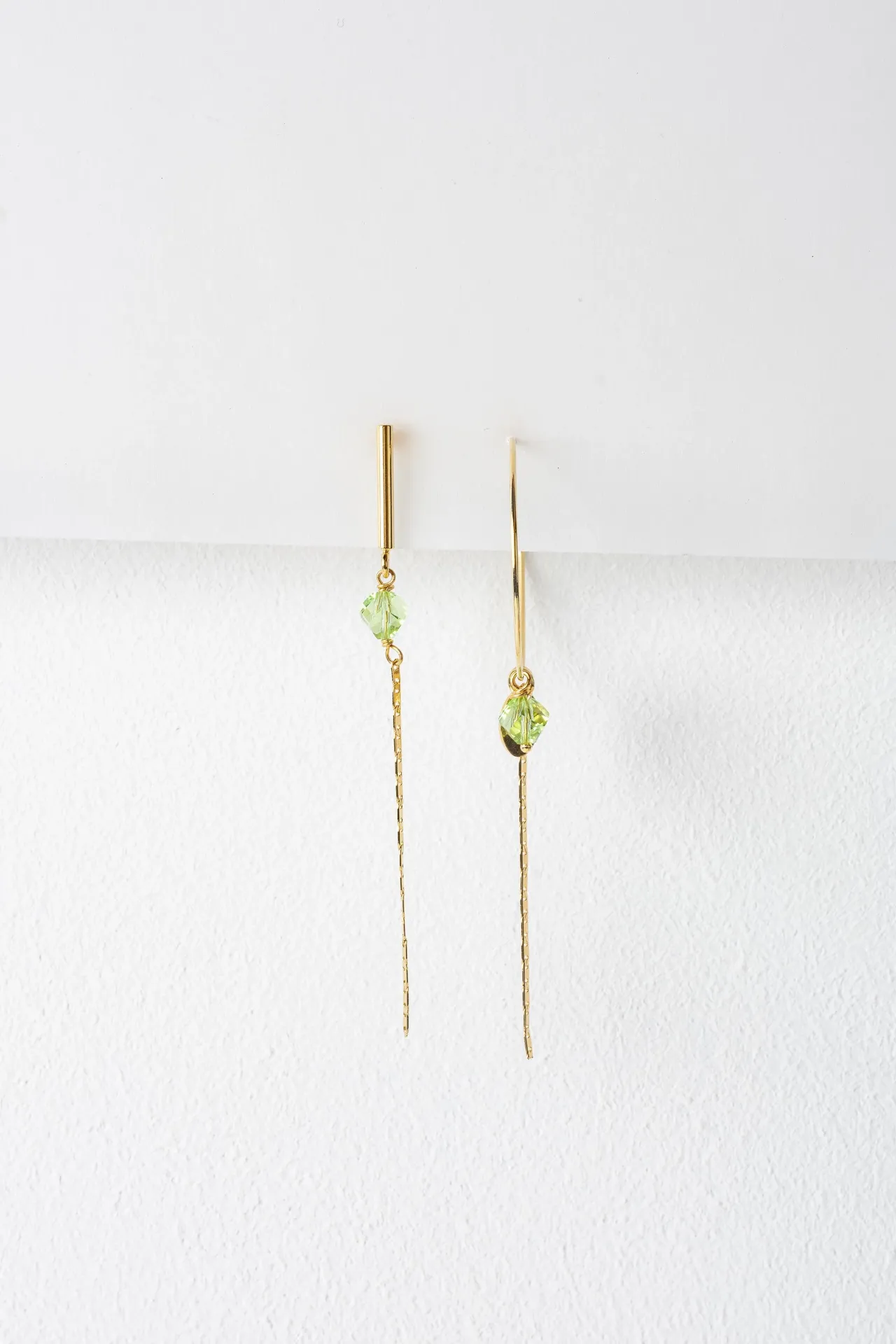 VIPY - BOUCLES D'OREILLES | Gold Green