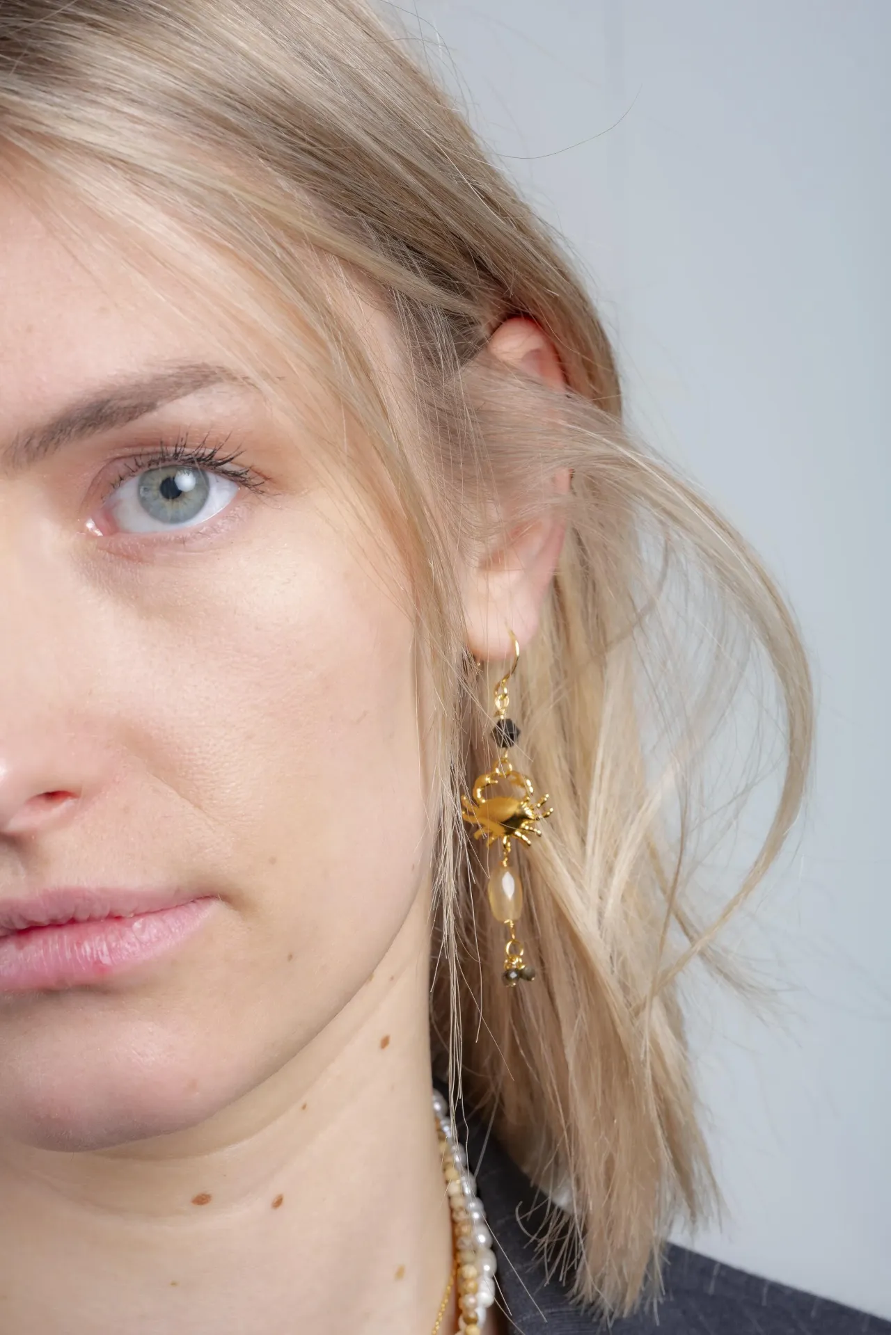 SCARLET - BOUCLES D'OREILLES | Gold