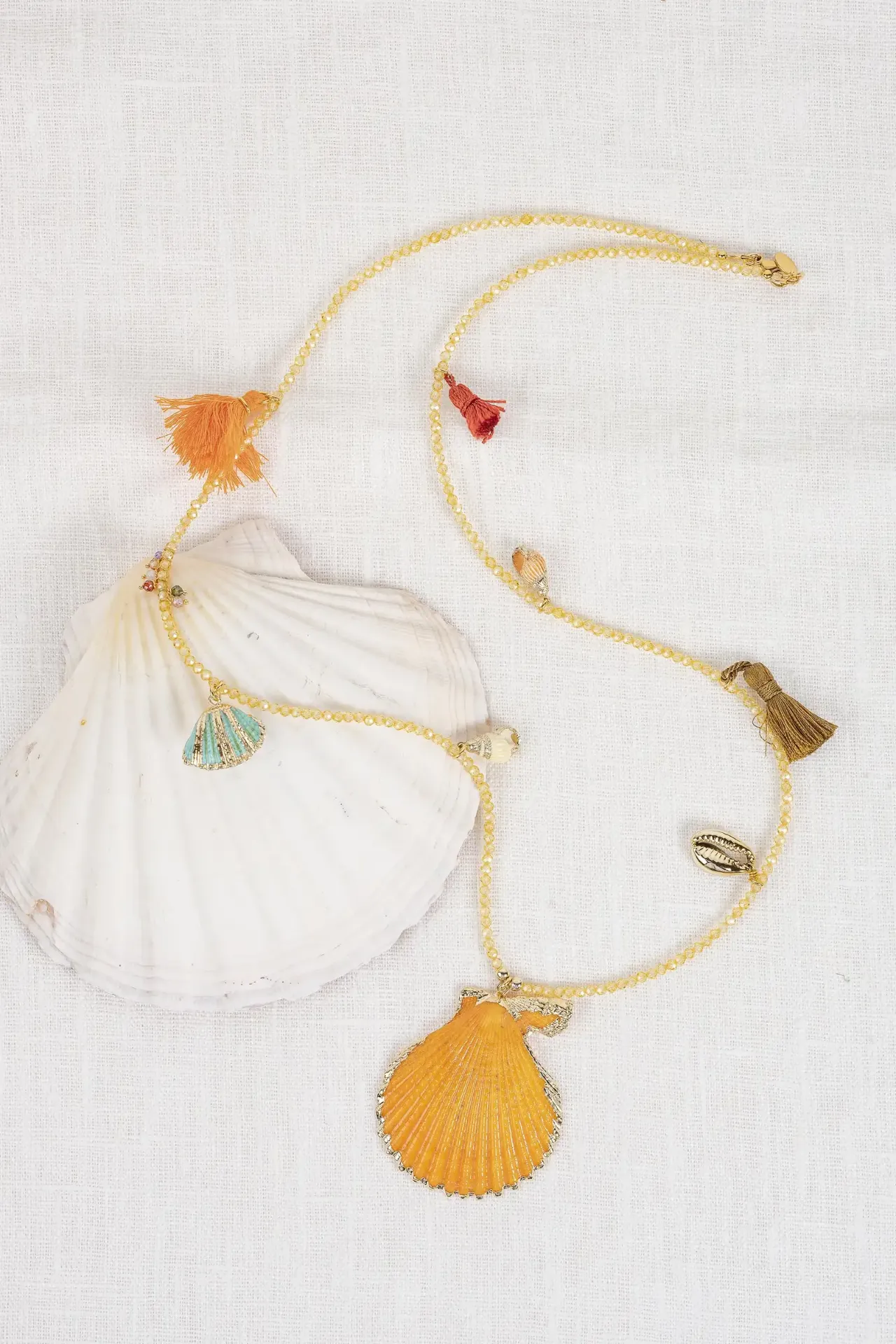 [261.IBIZA-N-GY] IBIZA - NECKLACE | Gold Yellow