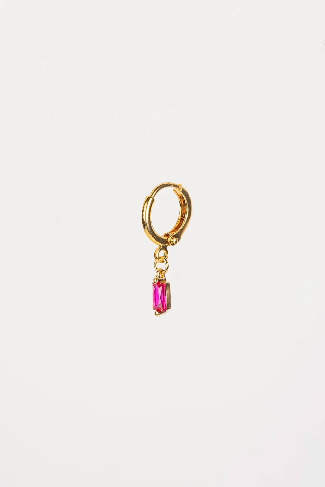 [261.VENUS/M-GF] VENUS - SINGLE OORBEL | Gold Fuchsia