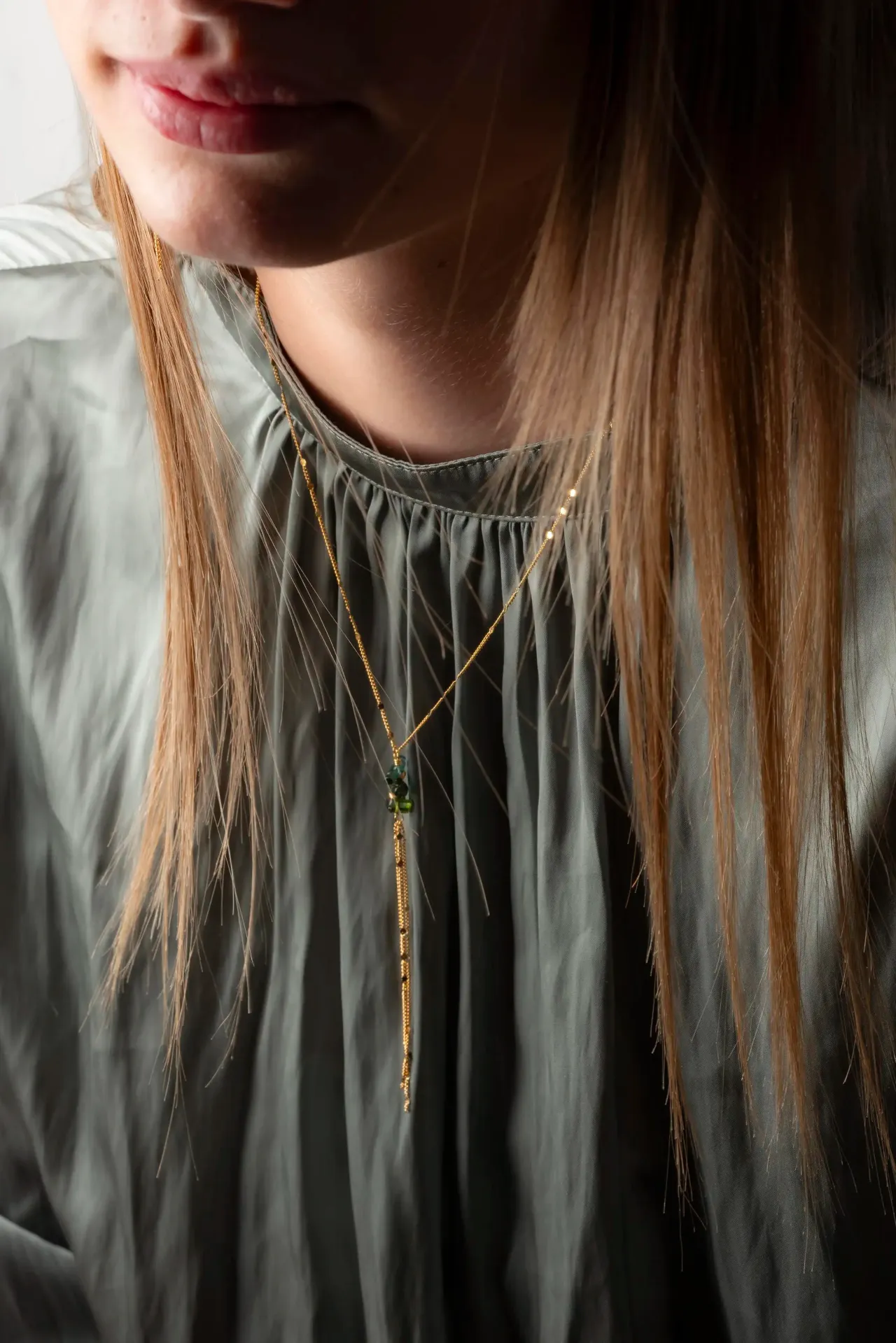 [262.VIRGIL-N-GGR] VIRGIL - KETTING | Gold Green