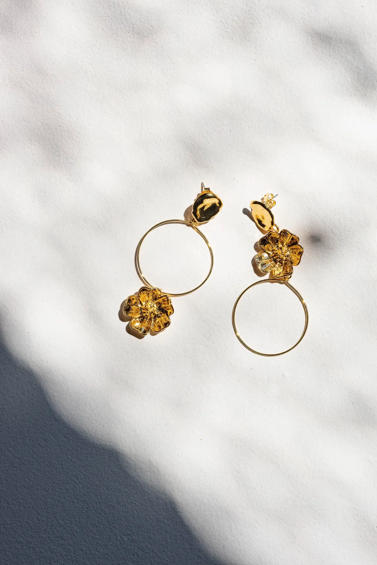 FLORA - BOUCLES D'OREILLES | Gold