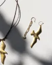 BIRD - BOUCLES D'OREILLES | Gold Perle