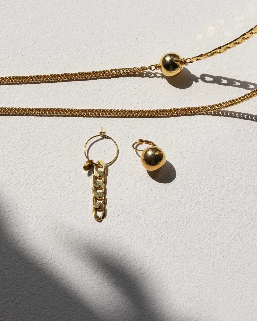 GINETTE - OORBELLEN | Gold