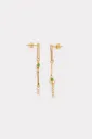 ICON - BOUCLES D'OREILLES | Gold Green