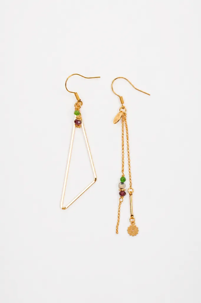 [262.DIEGO-ISA] DIEGO - BOUCLES D'OREILLES | Gold